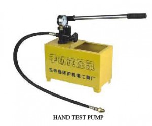 Hand Test Pump